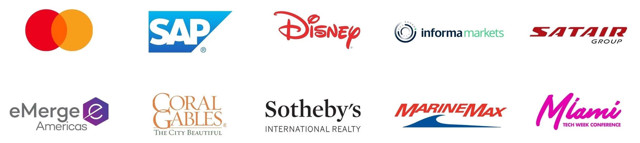 Nuestros Clientes - Miami Production Experts