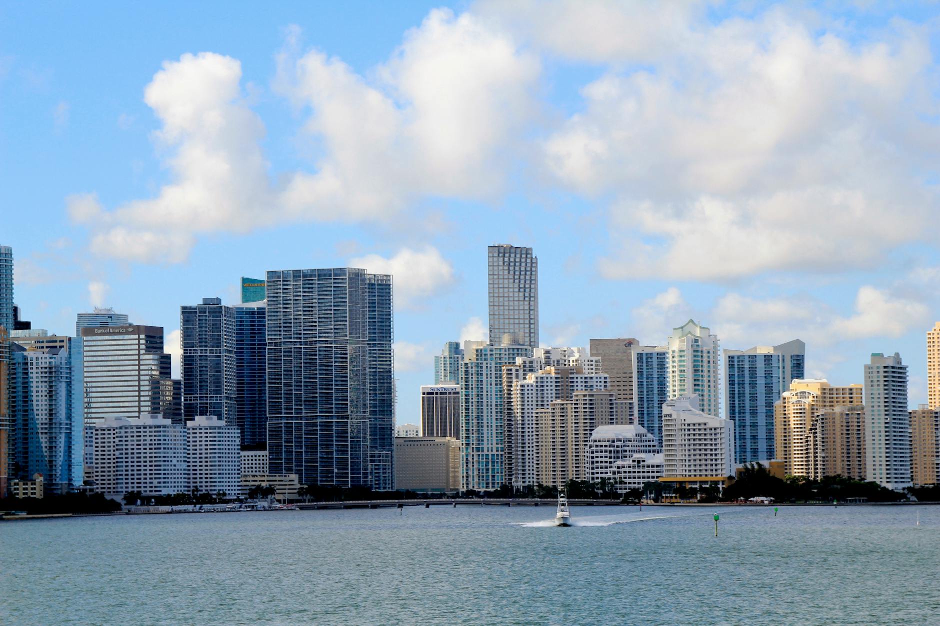 Miami city skyline — backdrop for world-class video production